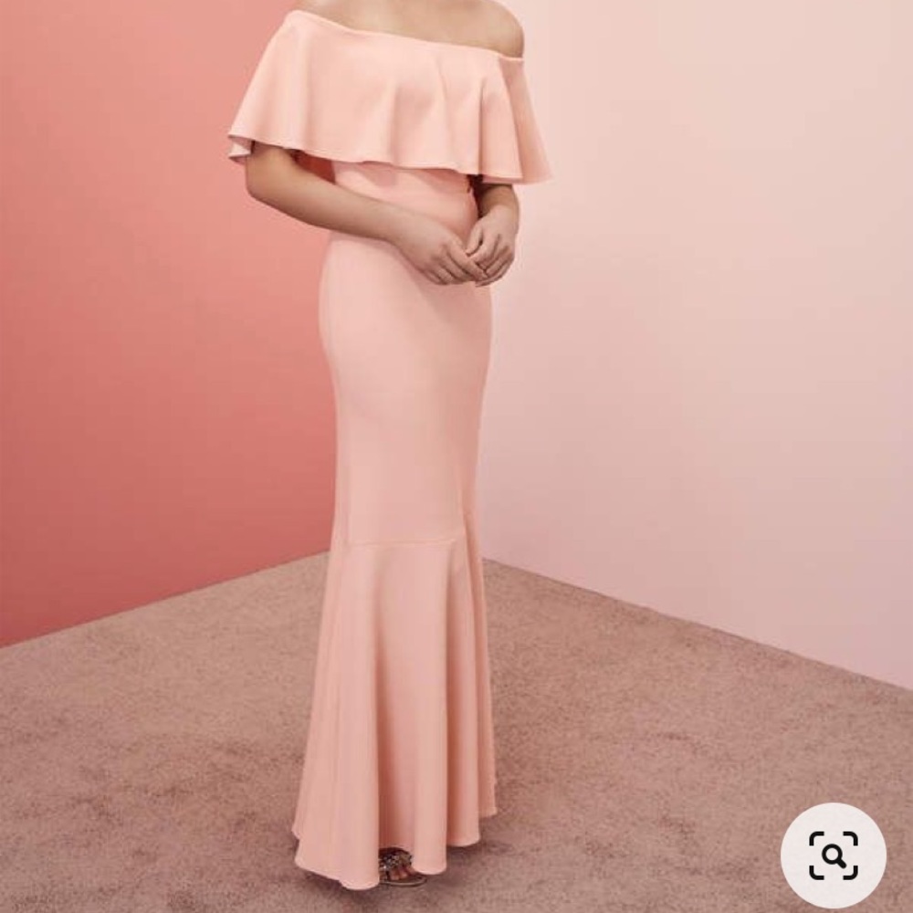 BHLDN Dara pink maxi dress size 4